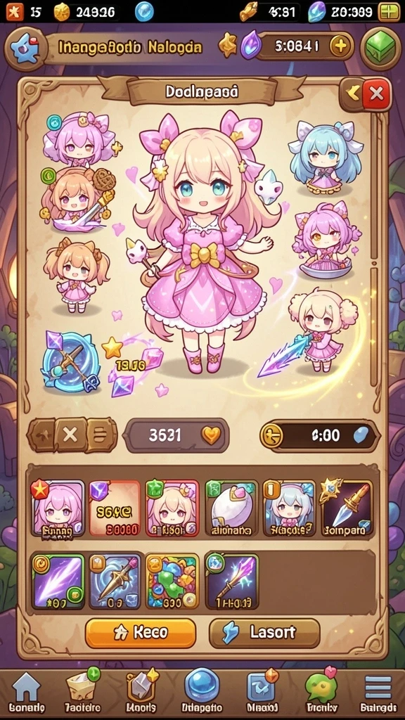 Gameplay yang seru dan penuh tantangan di setiap level.
