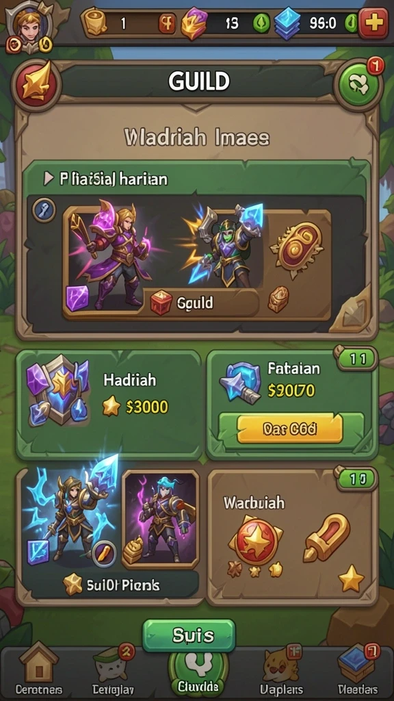 Screenshot menunjukkan grafis yang memukau dan penuh warna.