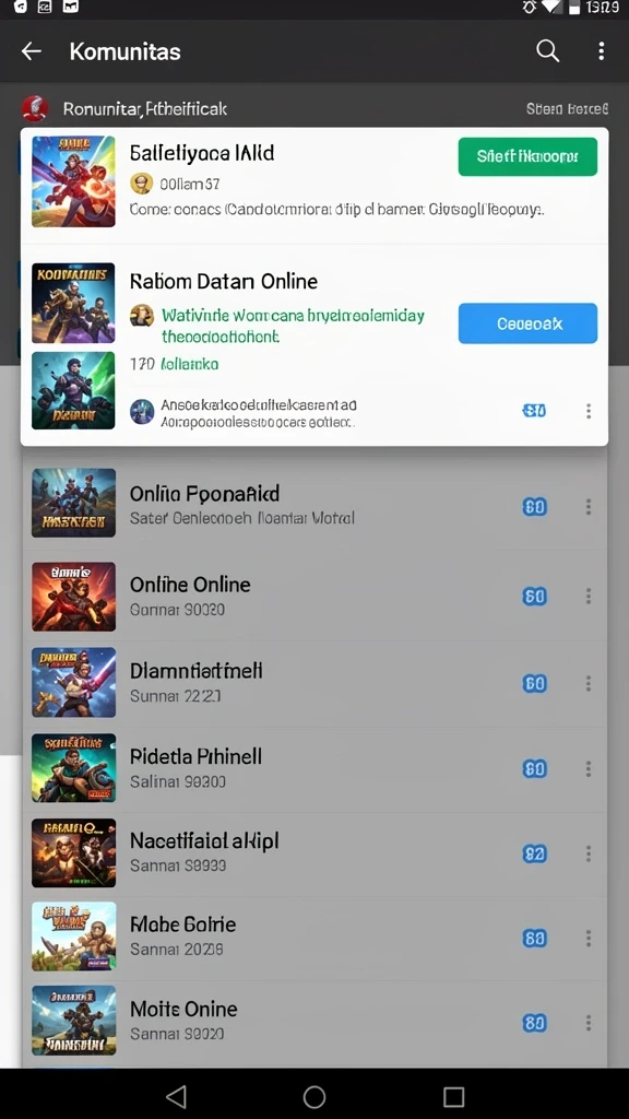 Tampilkan pengalaman bermain karakter dalam aksi.
