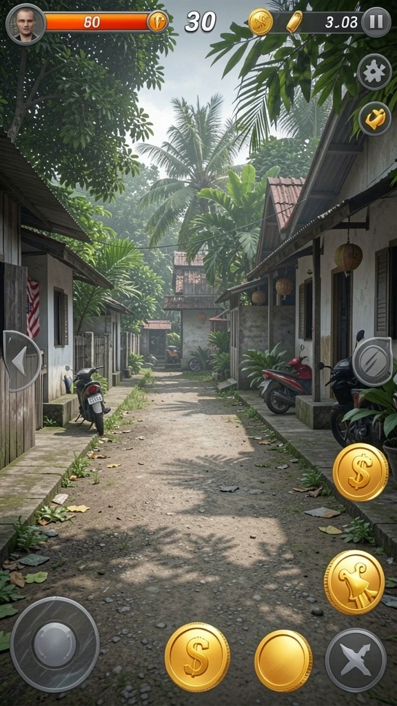 Screenshot menunjukkan antarmuka pengguna yang menarik.