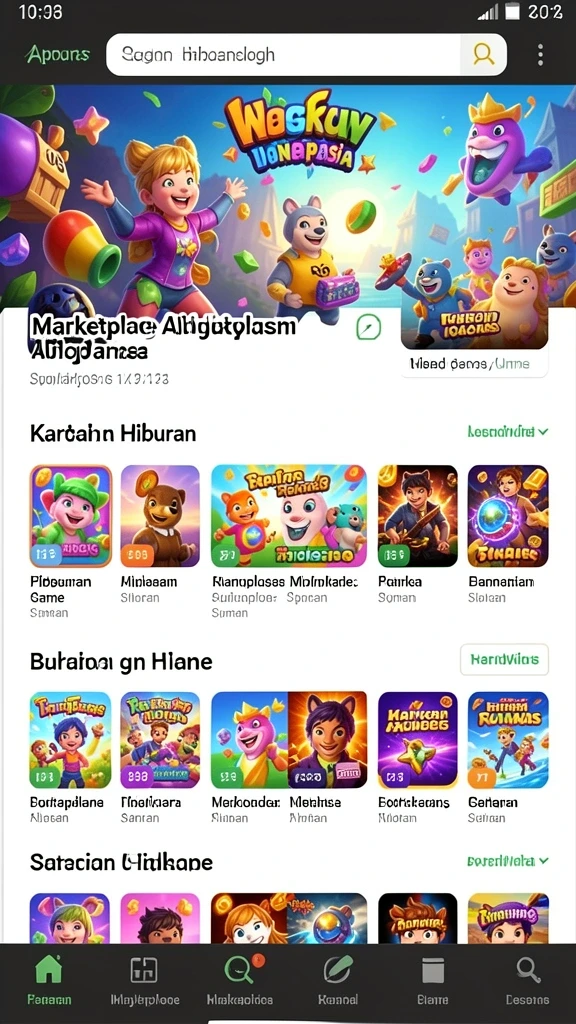 Screenshot memperlihatkan salah satu level menantang dari 77LUCKS.