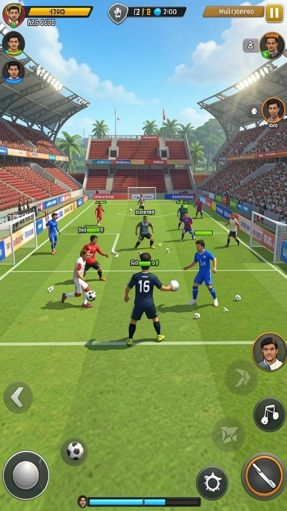 Pengalaman bermain yang menegangkan dan adiktif.