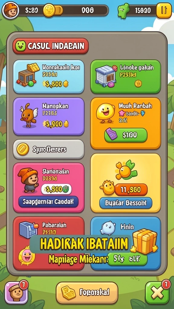 Screenshot menunjukkan karakter utama D200M di tengah pertempuran.
