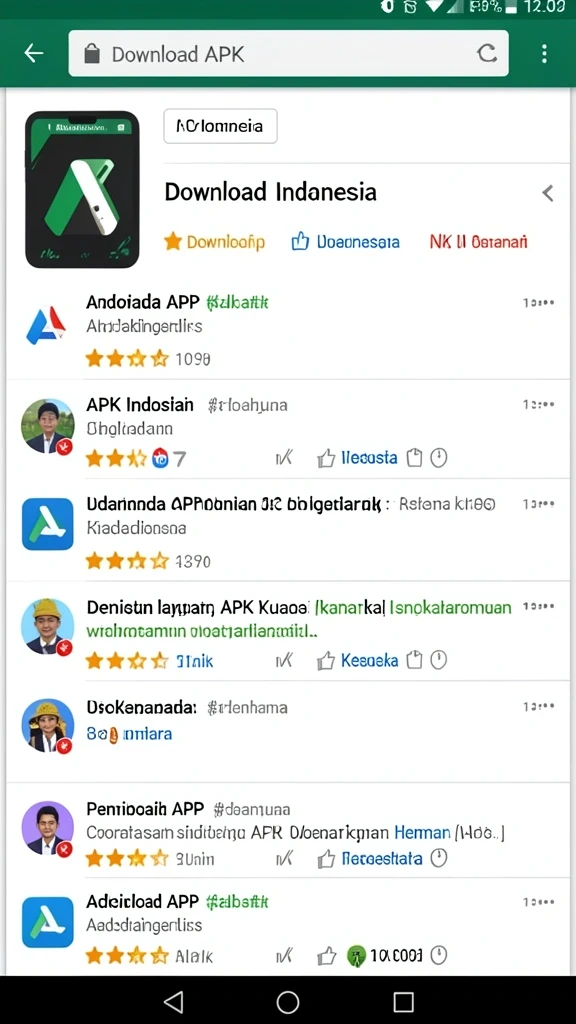 Berbagai jenis permainan seru yang tersedia.