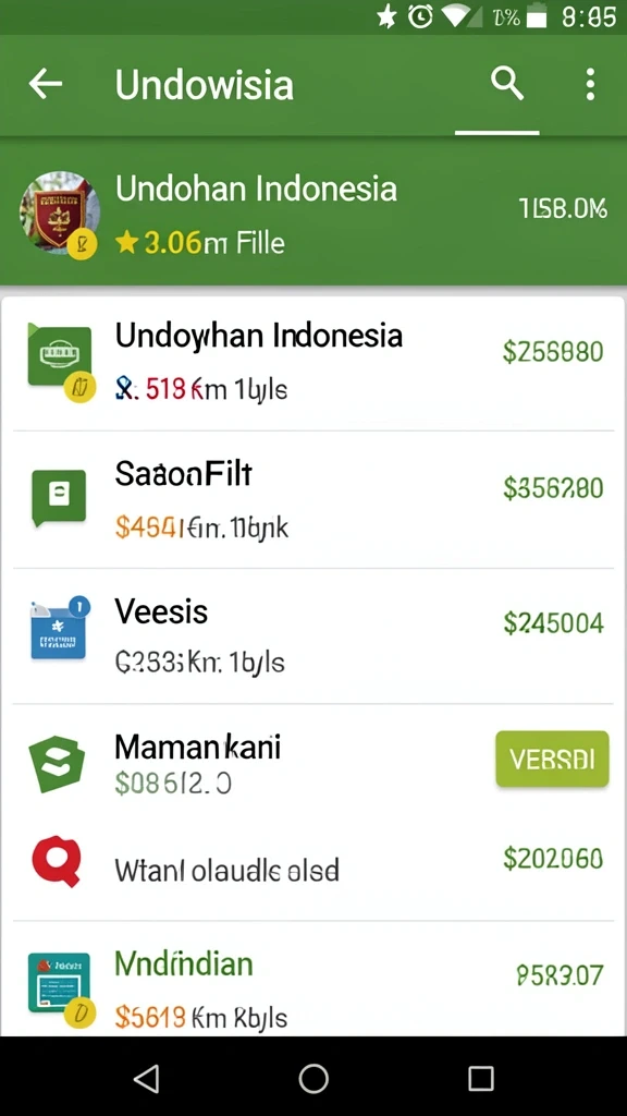 Screenshot menampilkan grafik karakter yang berwarna cerah dan menarik.