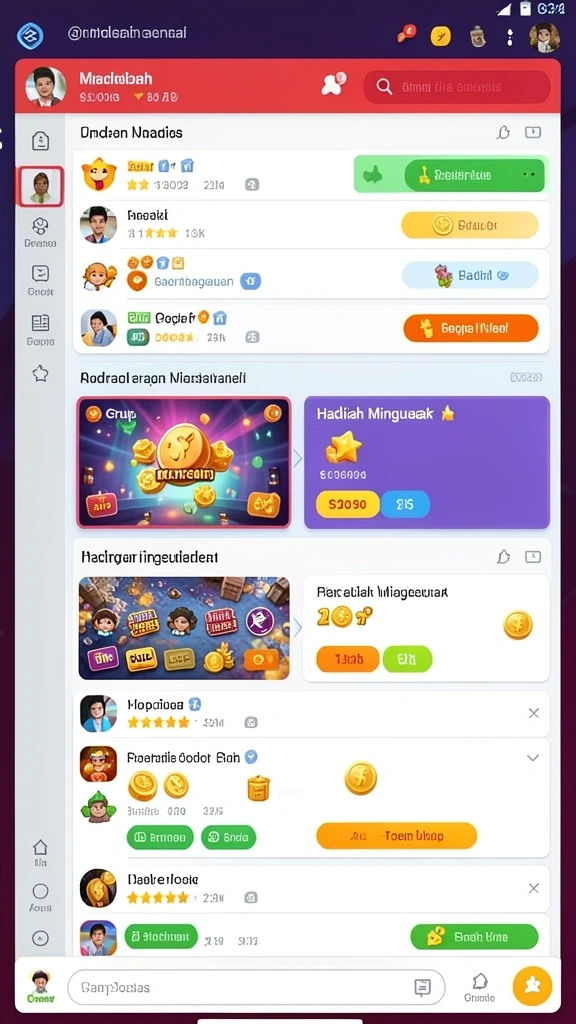 Tampilan utama HIT9 yang menarik dan intuitif.