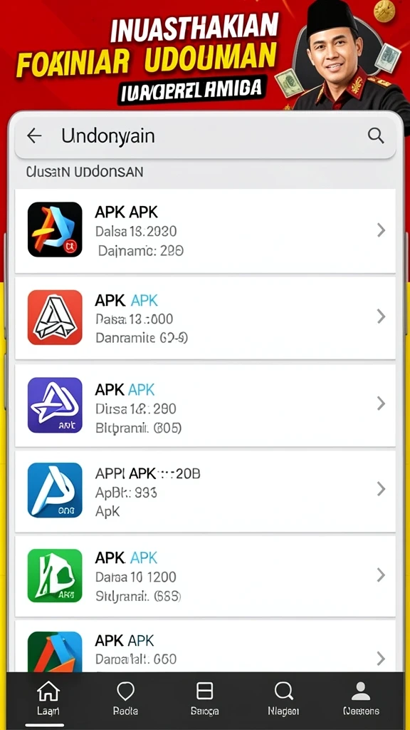 Tampilan antarmuka yang user-friendly dan menarik.