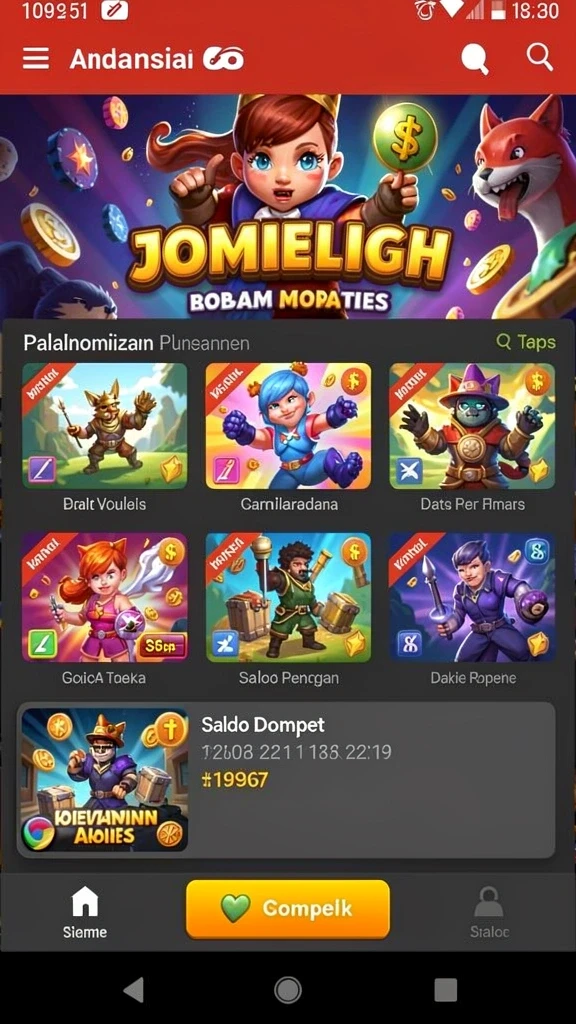 Tangkapan layar menampilkan fitur multiplayer yang seru.
