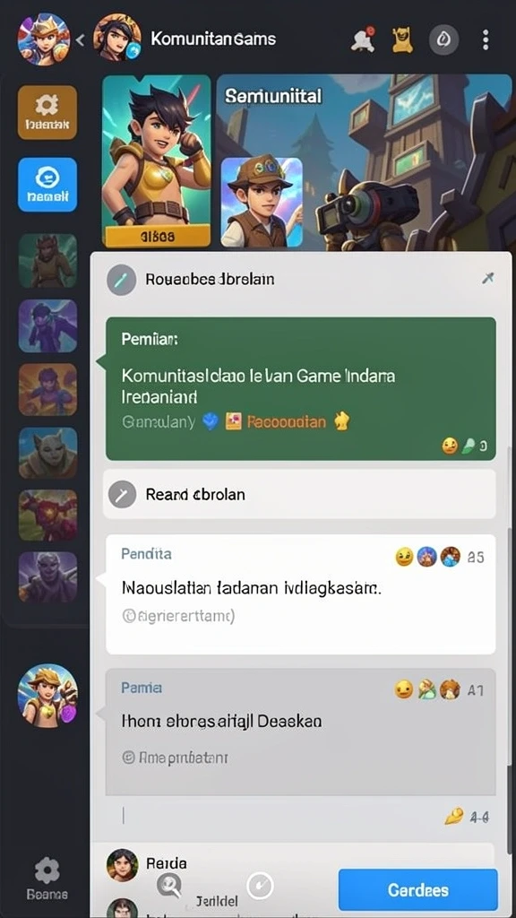 Tampilan awal game yang menarik dan user-friendly.