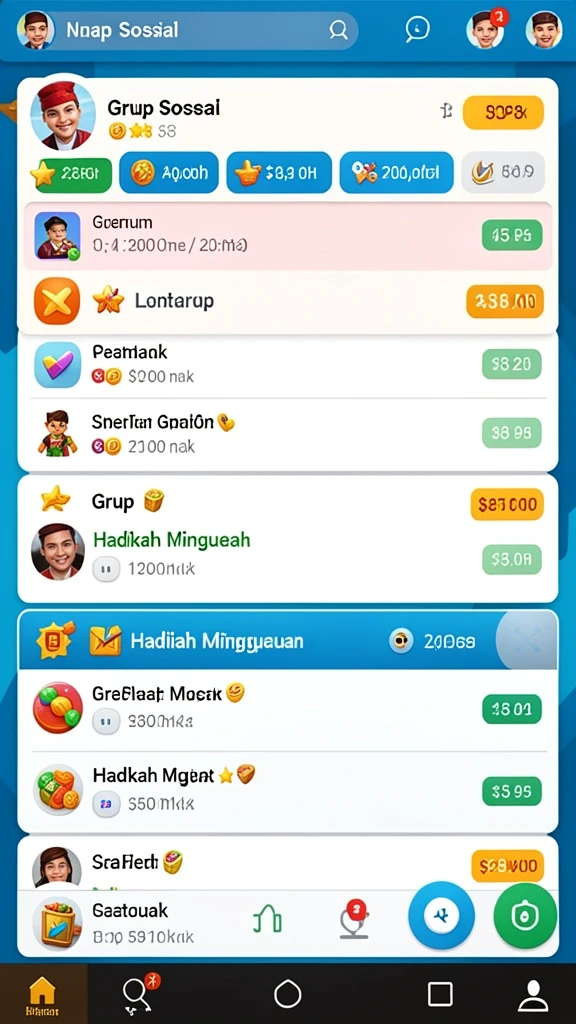Tantangan yang seru dan tidak monoton.