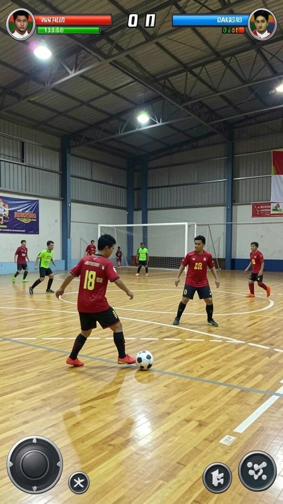 Gameplay yang seru dan menantang di setiap level.