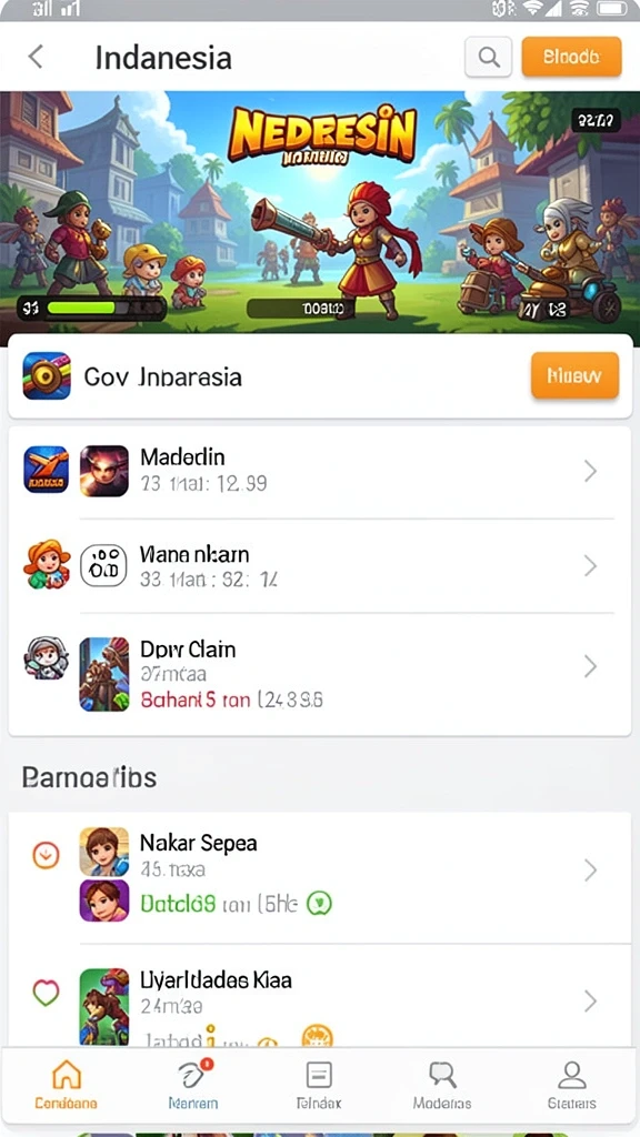 Fitur sosial yang memungkinkan interaksi antar pemain.