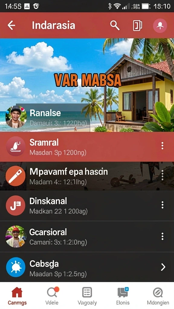 Antarmuka yang menarik dan mudah digunakan.