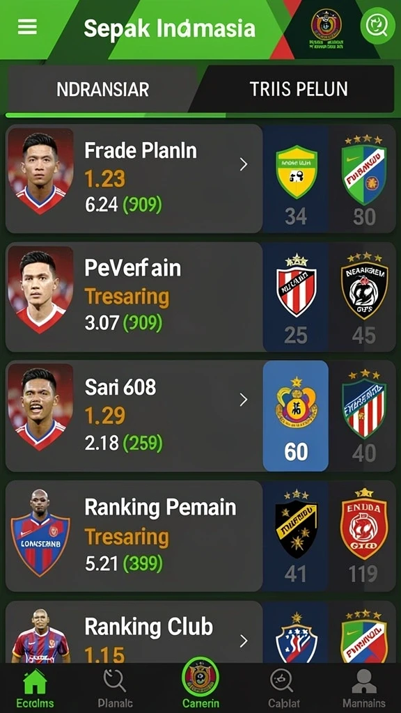 Antarmuka pengguna yang intuitif dan mudah dipahami.