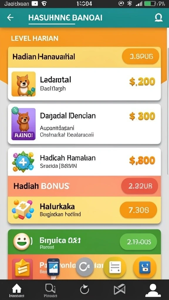 Karakter unik yang siap untuk beraksi.