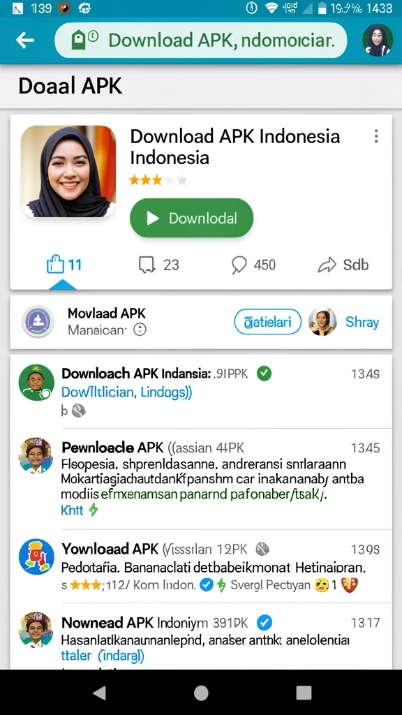 Menu utama dengan pilihan beragam mode permainan.