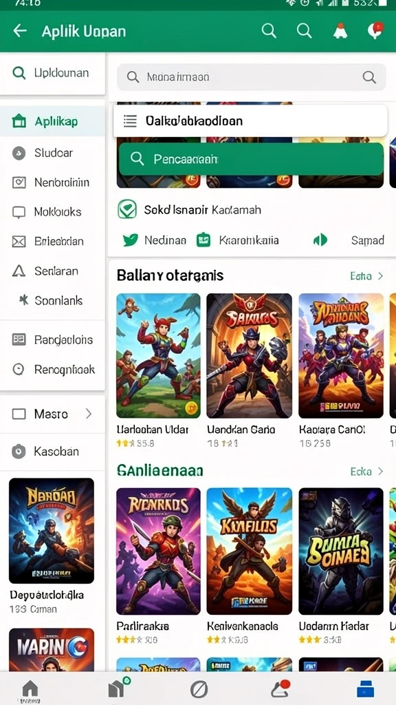 Level yang menantang dengan tantangan yang mengasyikkan.