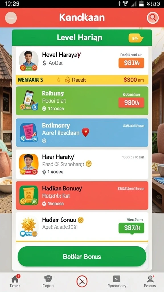 Karakter unik yang bisa dimainkan.