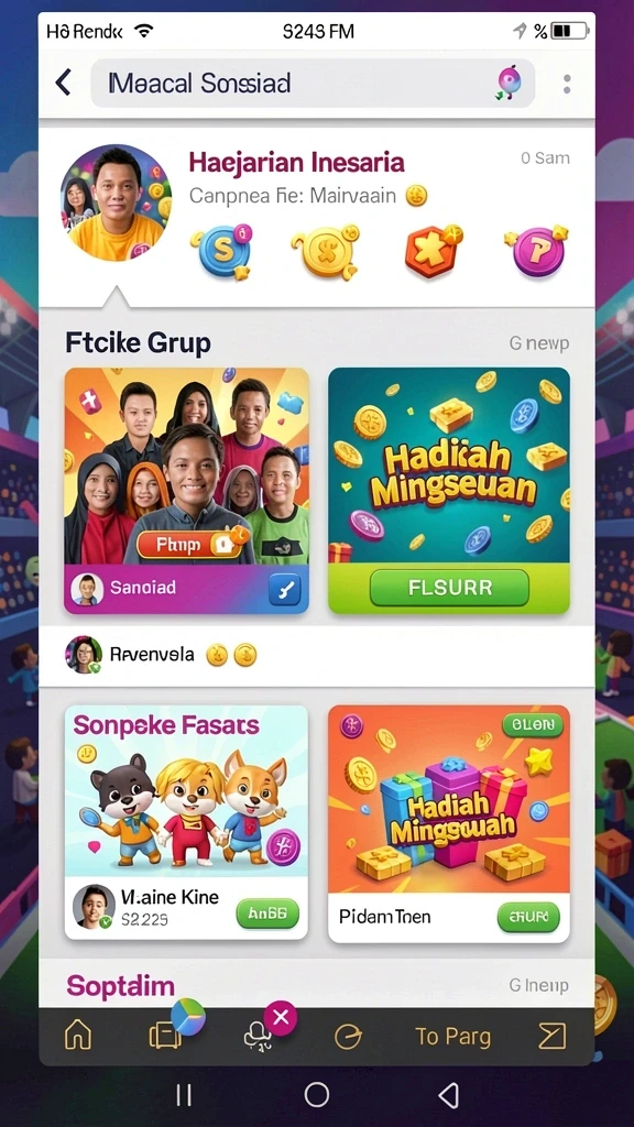 Tampilan antarmuka yang user-friendly dan menarik.
