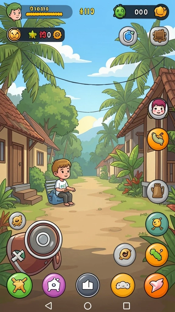 Fitur interaksi multiplayer yang seru.