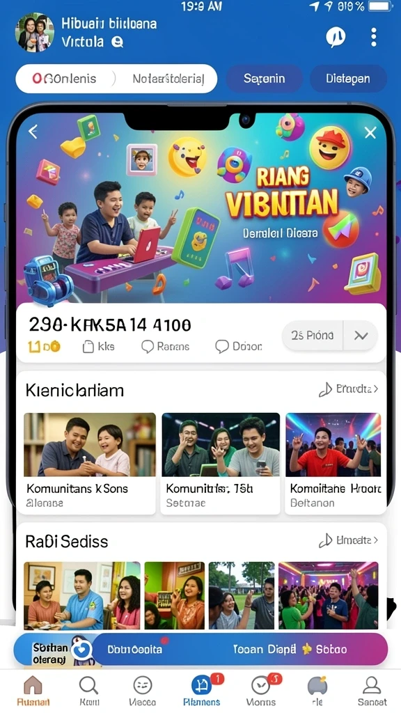 Karakter unik dengan kekuatan berbeda-beda.