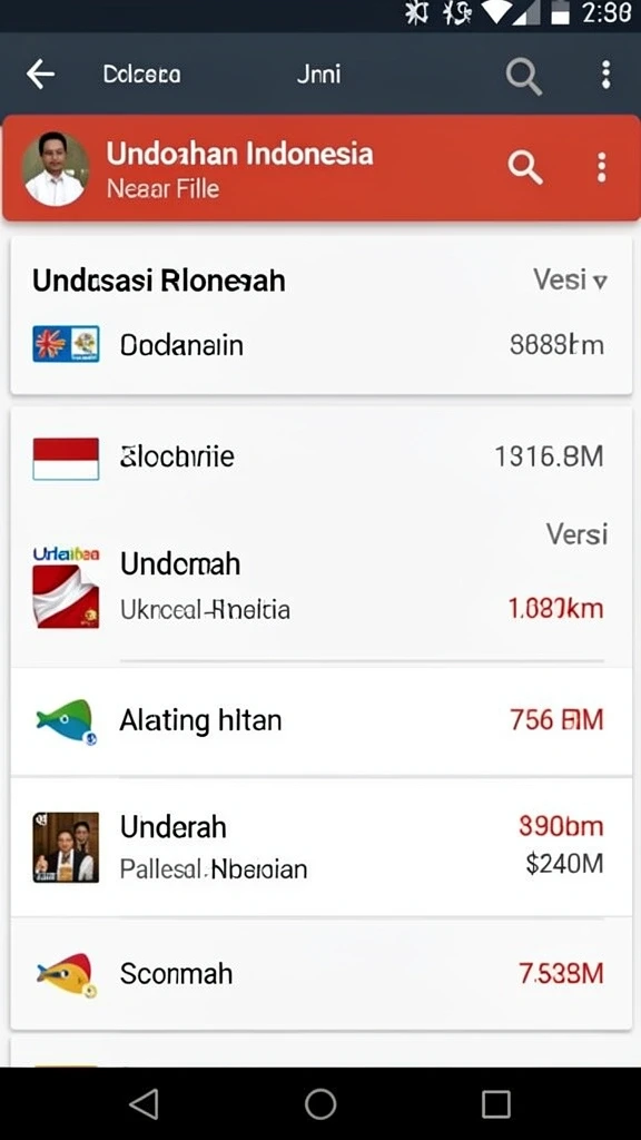 Tampilan peta yang luas dan detail.