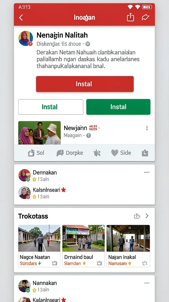 Tampilan awal game RT99 yang menarik dan ceria.