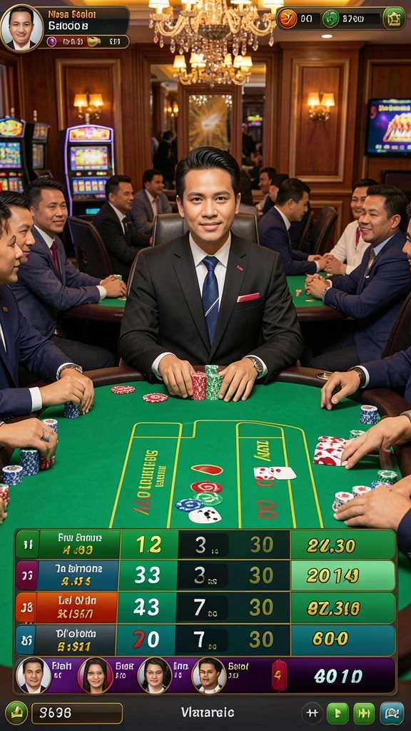 Visual yang memukau dan penuh warna.