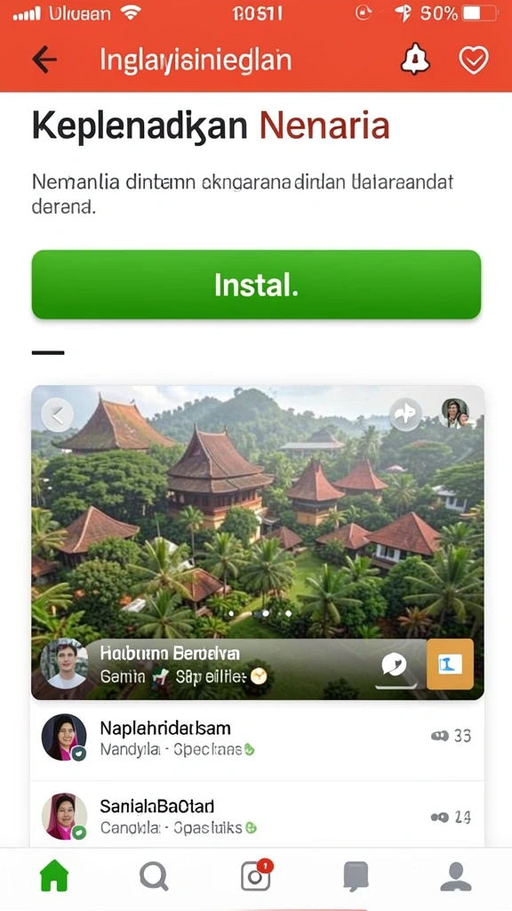 Misi harian yang menantang dan seru.