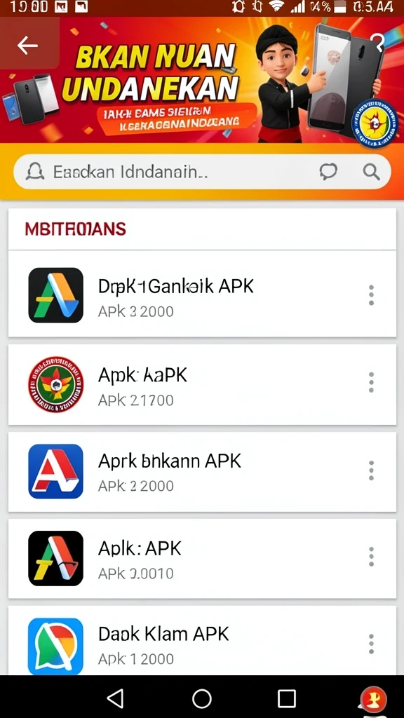 Tampilan awal SVIPSIDN yang menarik dan ramah pengguna.