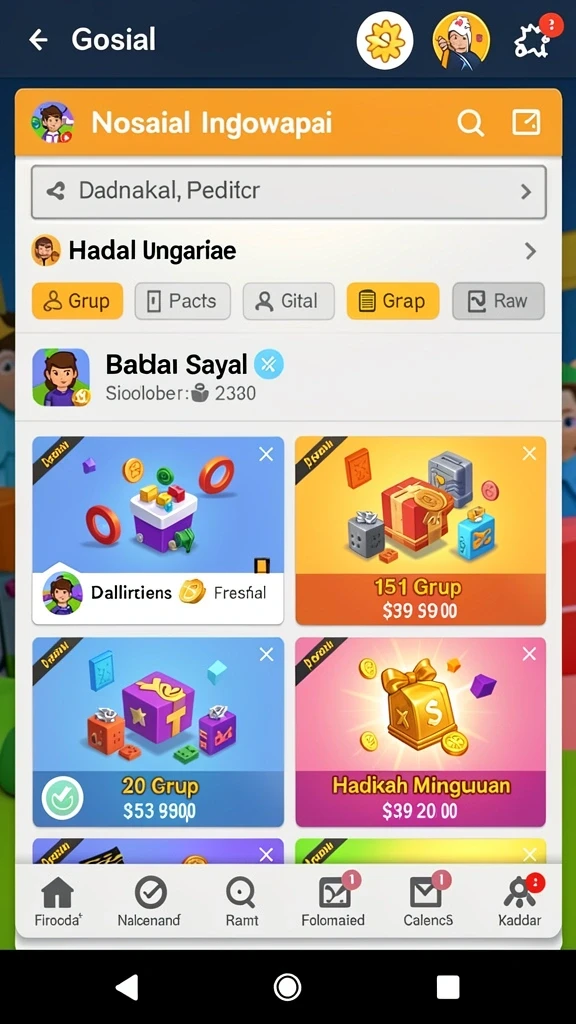 Tantangan seru di setiap level yang membuat permainan semakin menjengkelkan.