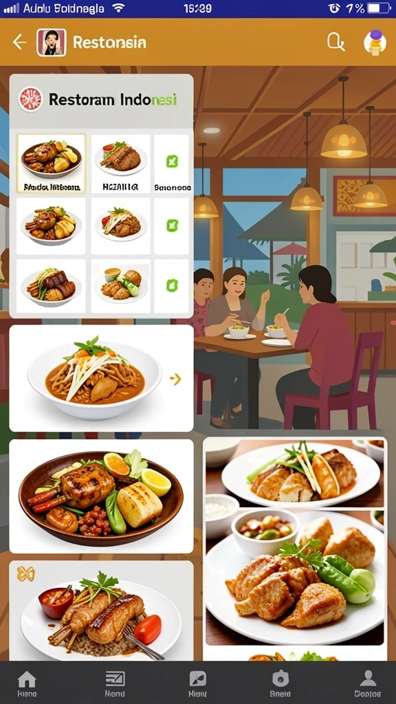Pengguna dapat berinteraksi langsung saat menonton konten live.