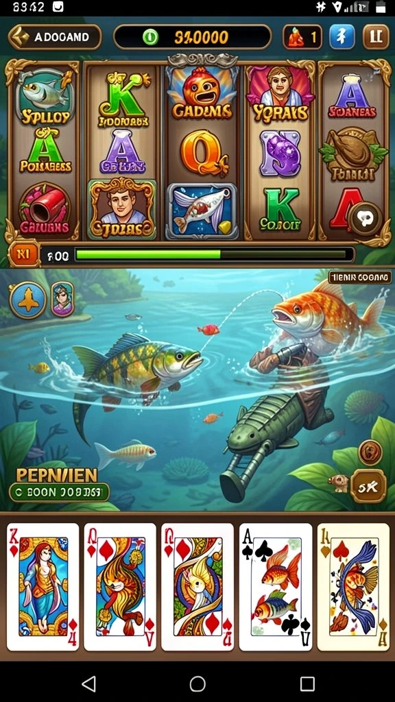 Menampilkan berbagai permainan slot yang tersedia.