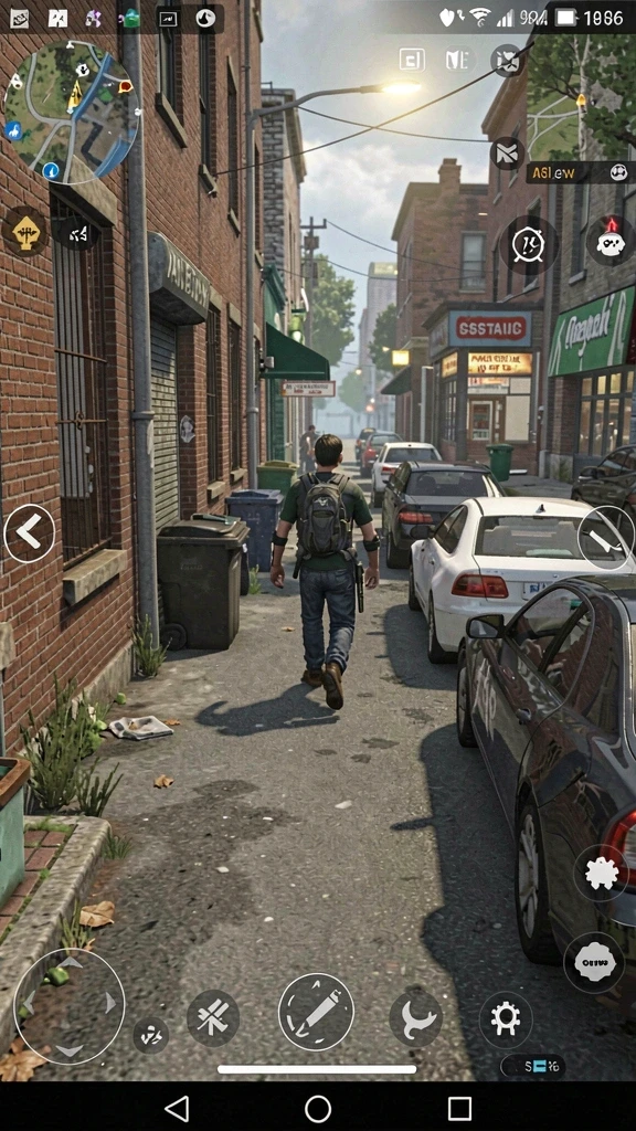 Tangkapan layar saat kompetisi multiplayer.